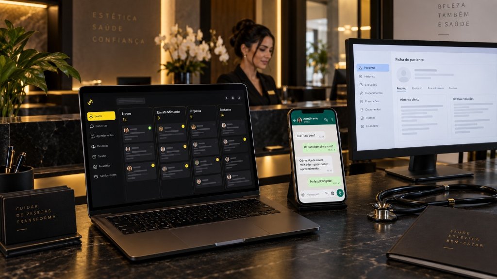Prontuário Médico Não Vende: CRM no WhatsApp para Clínicas